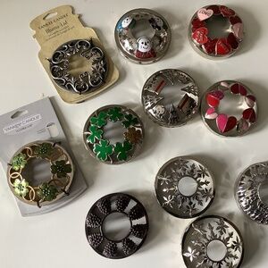 Yankee candle Iluma Jar Toppers x 11 Seasonal